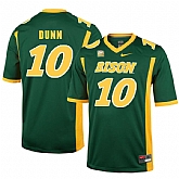 North Dakota State Bison 10 Lance Dunn Green College Football Jersey Dzhi,baseball caps,new era cap wholesale,wholesale hats